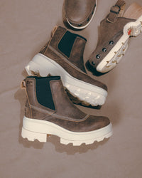 JOAN FRWD CHELSEA - CANOE - LEATHER