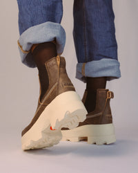 JOAN FRWD CHELSEA - CANOE - LEATHER