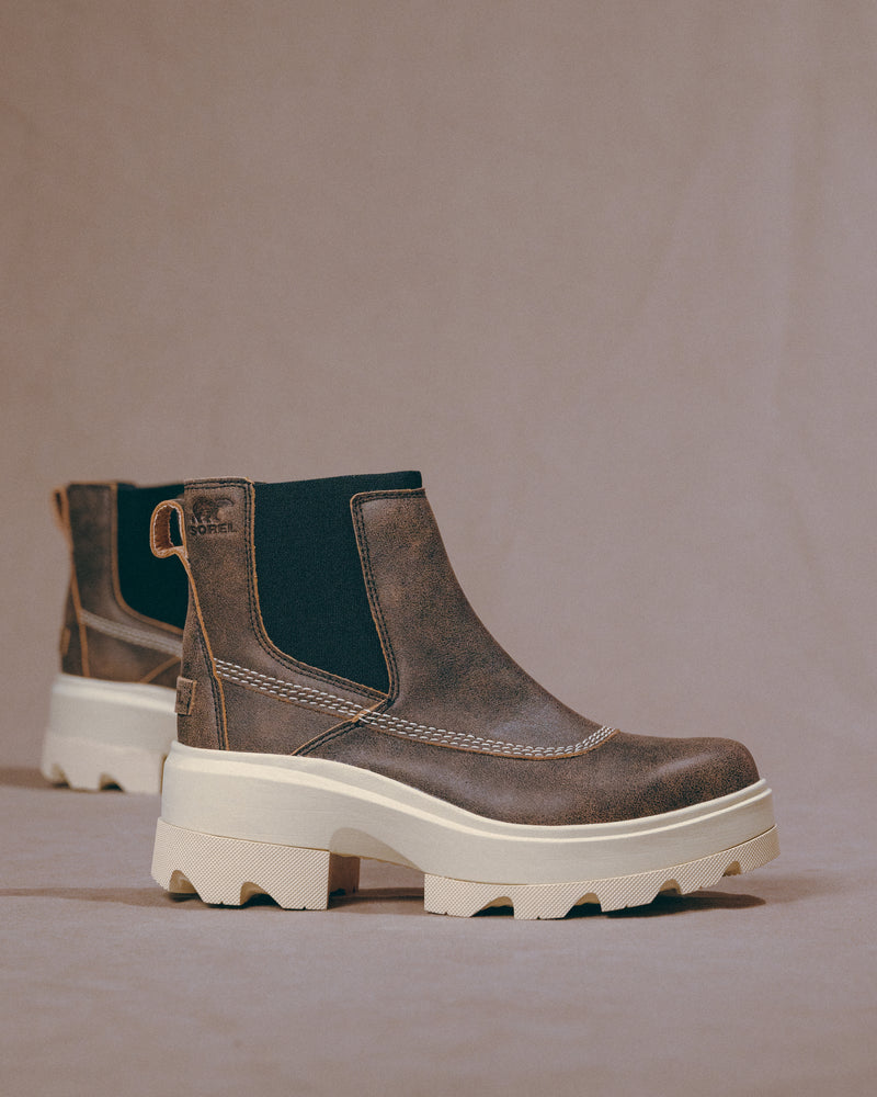 JOAN FRWD CHELSEA - CANOE - LEATHER