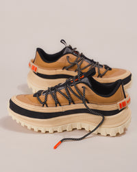Women’s SOREL CALLSIGN HORIZON™ Low GTX Waterproof Street Sneaker - Caribou Buff / Caribou Beige
