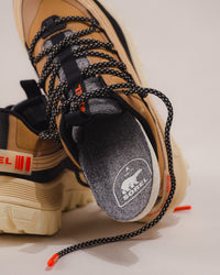 Women’s SOREL CALLSIGN HORIZON™ Low GTX Waterproof Street Sneaker - Caribou Buff / Caribou Beige