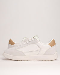 Men’s SOREL Ona Drift sneaker in Sea Salt, lateral view on white background