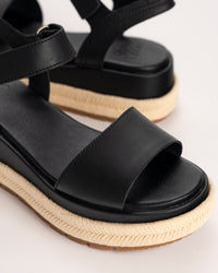 SUNPEAK PLATFORM - BLACK - LEATHER