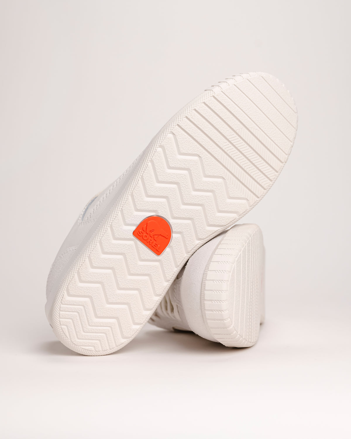 Rubber outsole detail of SOREL Ona Drift sneaker