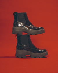 Women’s SOREL JOAN FRWD™ Chelsea Boot – Black Patent Leather