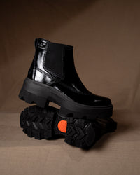 JOAN FRWD CHELSEA - BLACK - LEATHER