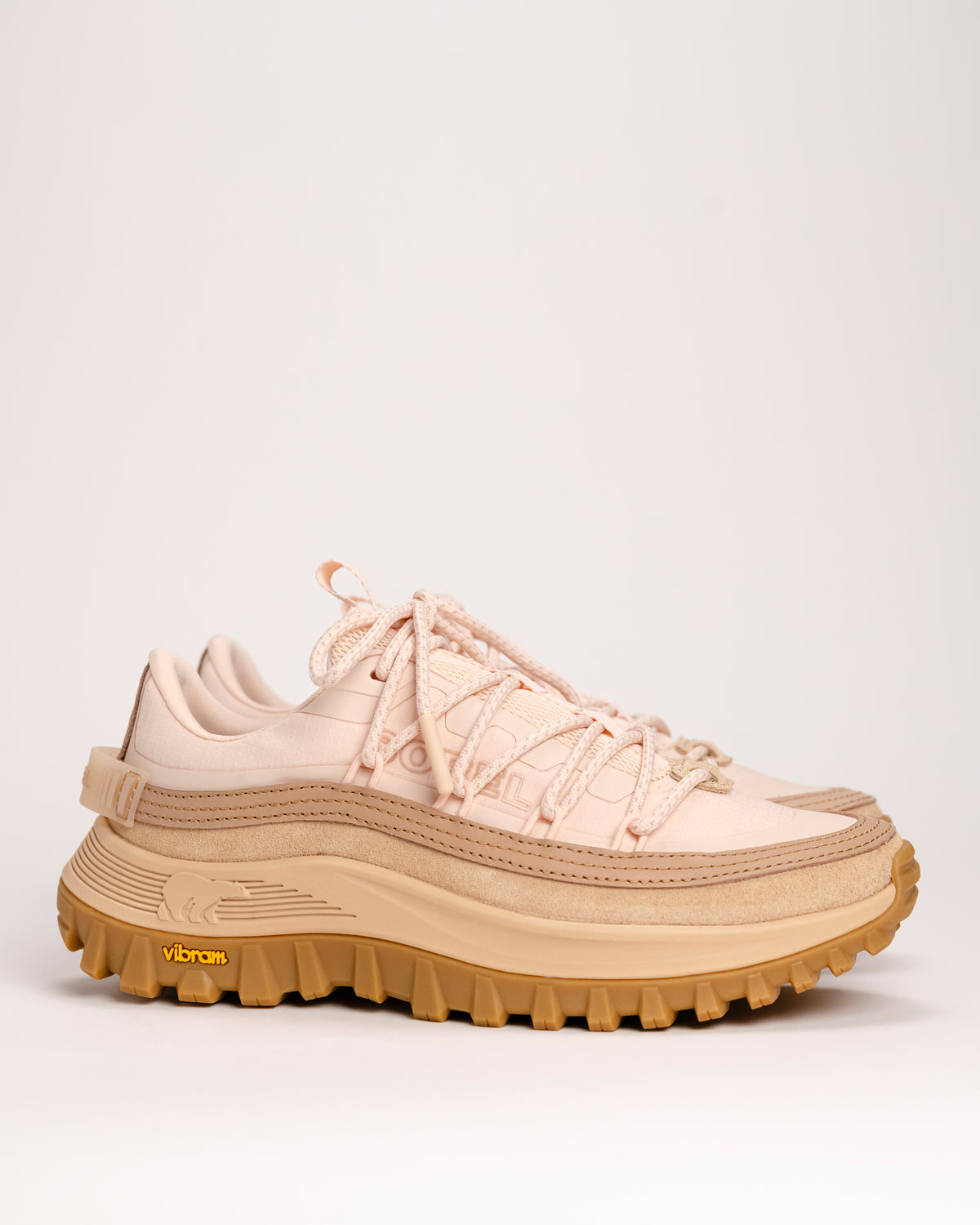 SOREL Callsign Horizon™ Low sneaker with brown sole on a light background