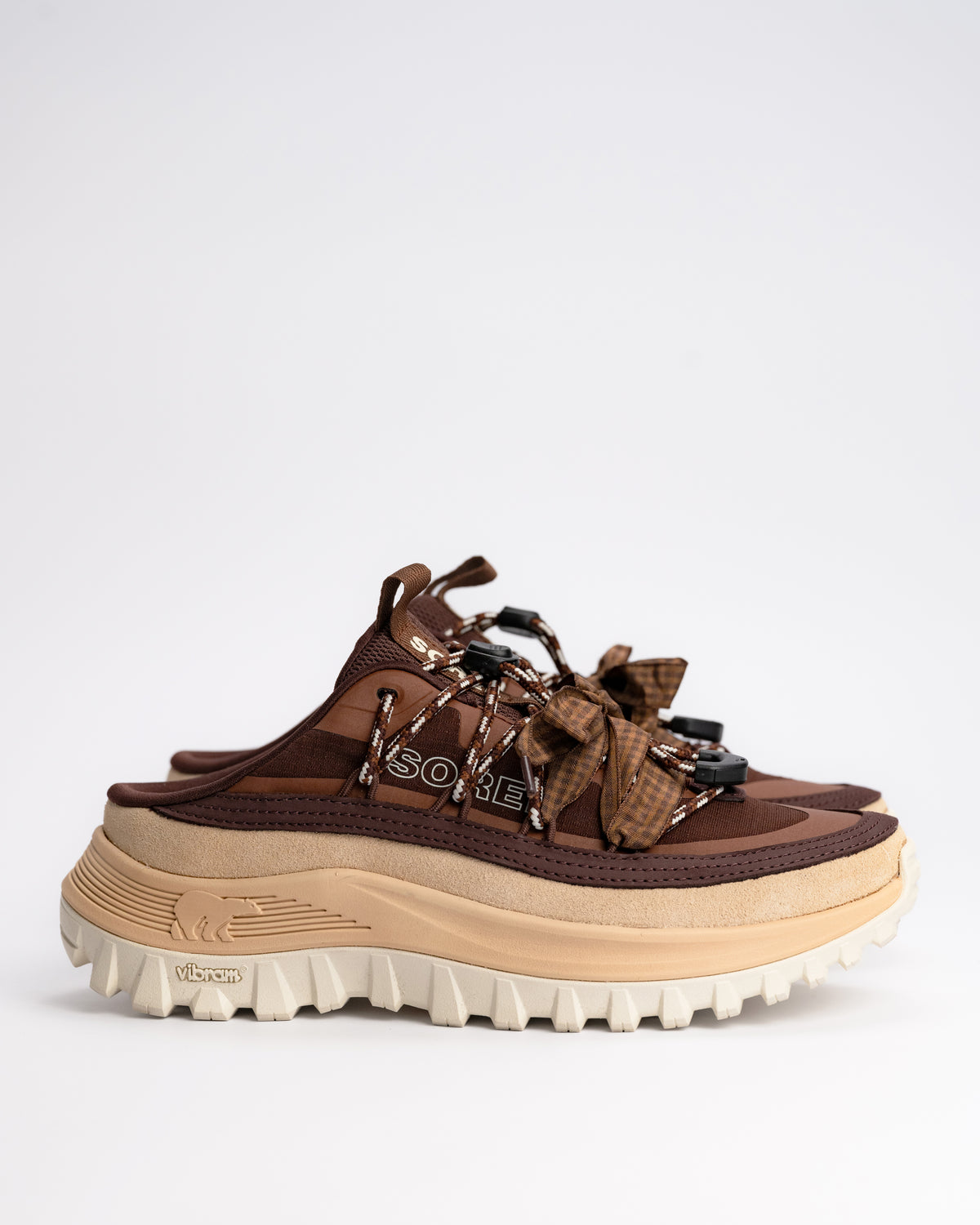 SOREL Callsign Mule – Technical Outdoor Slip-On Mule in Red Lodge / Dark Auburn