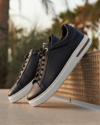 W-BEND - BLACK - LEATHER