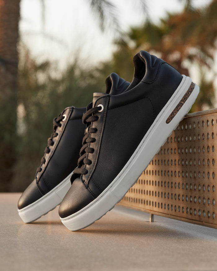 W-BEND - BLACK - LEATHER