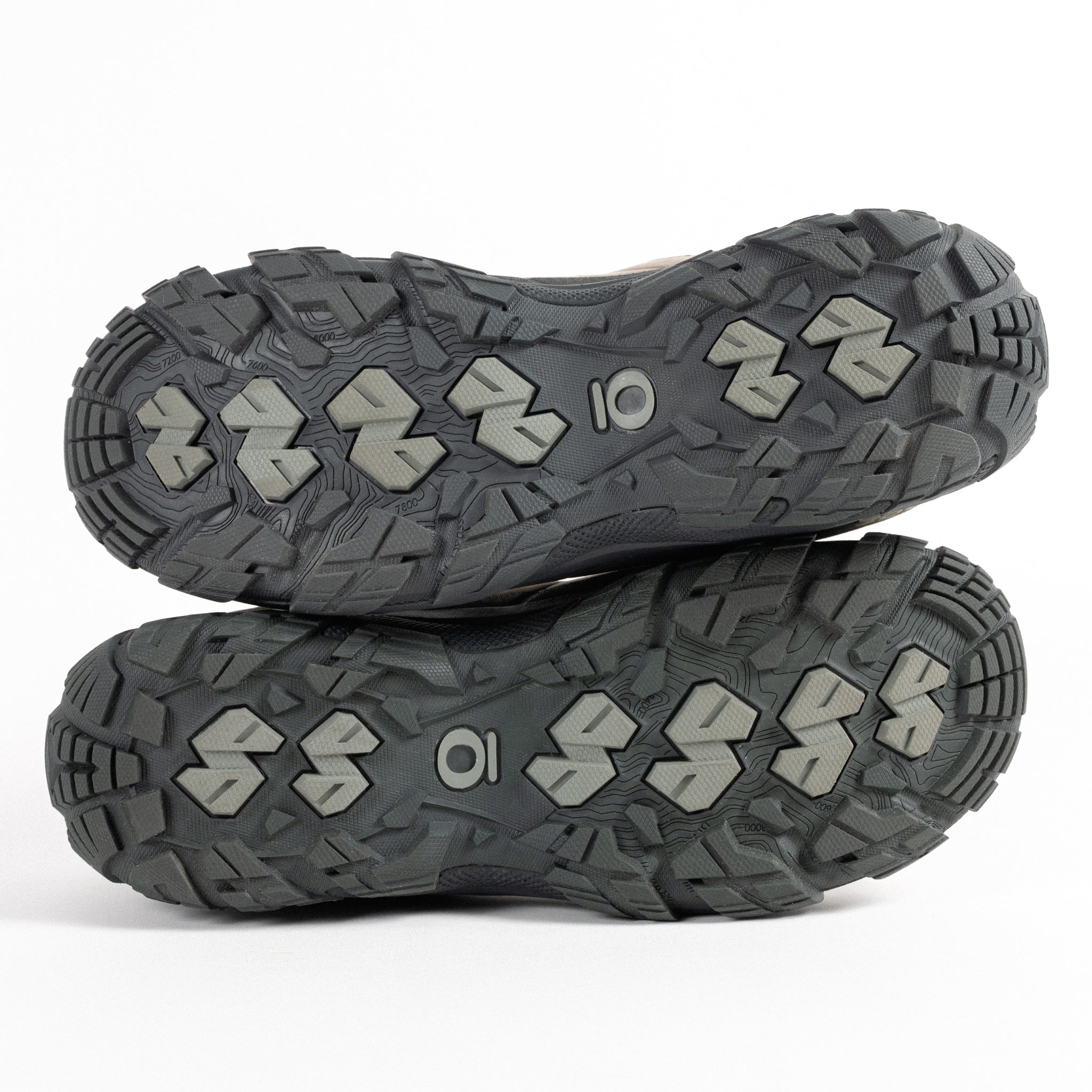 MEN'S OBOZ SAWTOOTH X LOW - HAZY GRAY - NUBUCK – Plaza Shoe Store