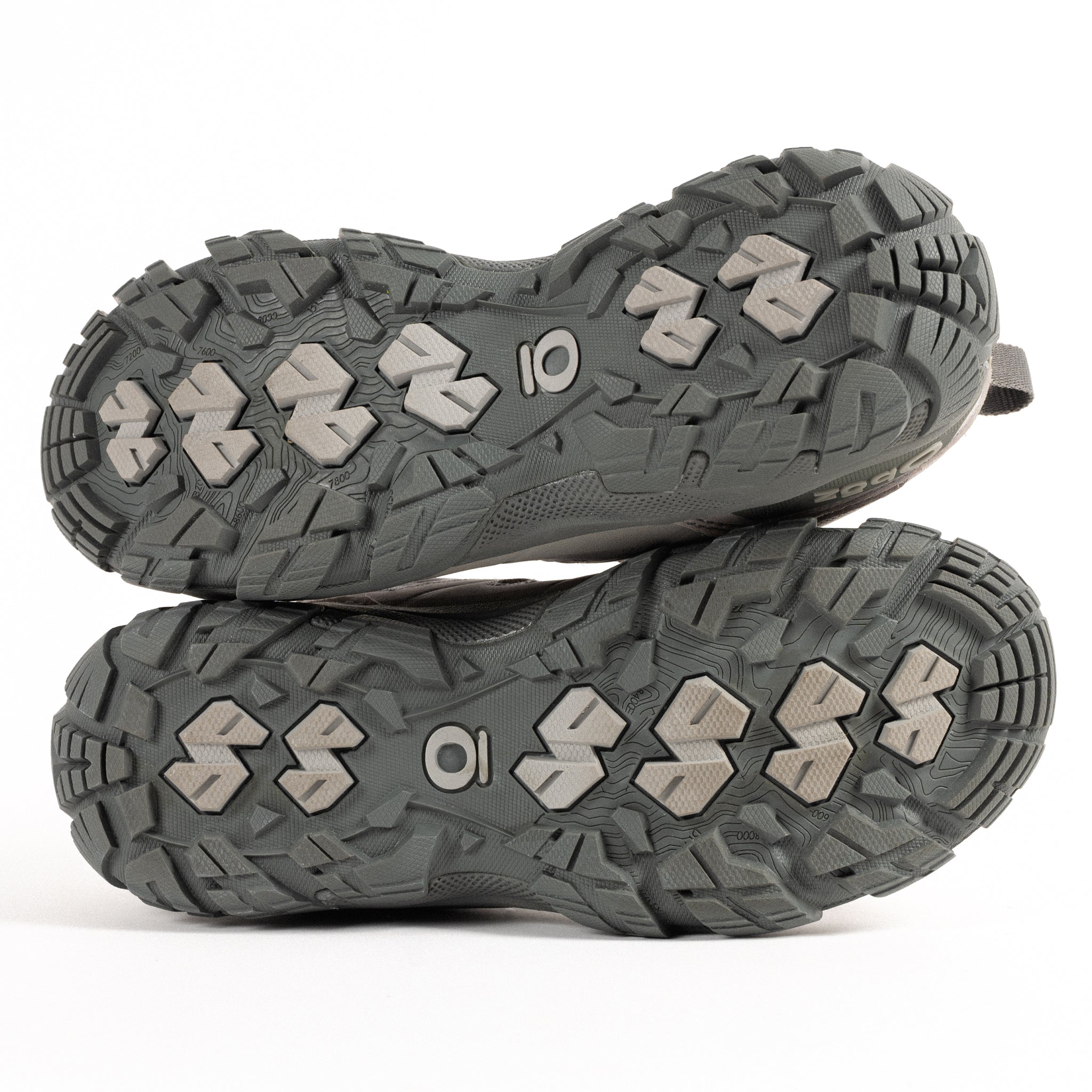 WOMEN'S OBOZ SAWTOOTH X LOW - DRIZZLE - NUBUCK – Plaza Shoe Store