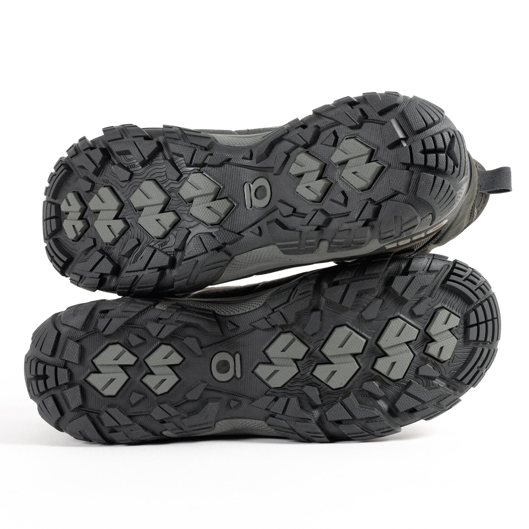 MEN'S OBOZ SAWTOOTH X MID BDRY - CHARCOAL - NUBUCK – Plaza Shoe Store