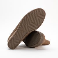 Bottom view displaying the flexible TR rubber outsole designed for stability and durability.