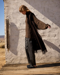 Fall outfit inspiration with the Birkenstock Boston Rivet Clog in Black Suede