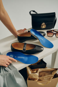 Birkenstock Blue Footbed Insoles - Microfiber Lining - 1029578