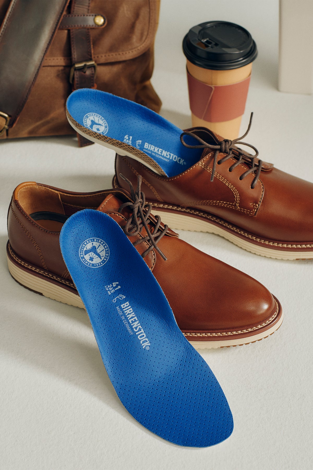 Birkenstock Blue Footbed Insoles - Microfiber Lining - 1029578