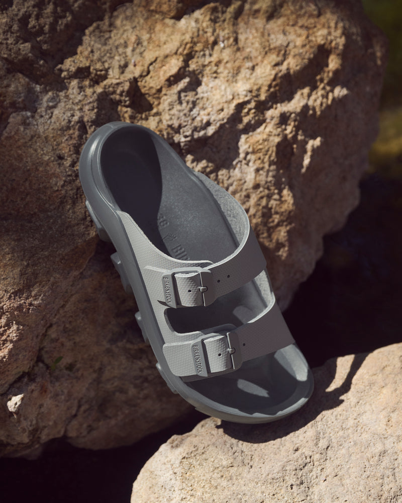 Birkenstock Mogami Terra 2 Strap Water-Ready Sandal in Apex Whale Gray Birko-Flor