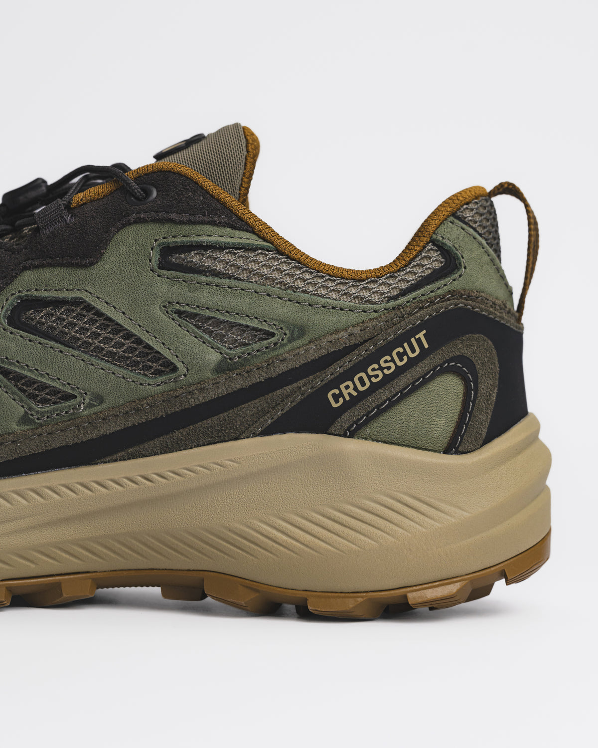 M-CROSSCUT LOW - OLIVE BRANCH - SUEDE/MESH