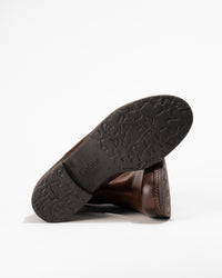 ANKLE CHELSEA BOOT - SADDLE - LEATHER