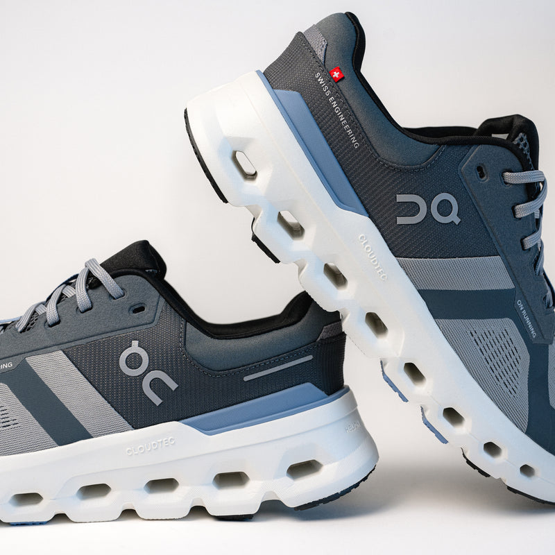 Detail midsole view of the Cloudrunner 2 CloudTec Helion midsole updated for more cushioning for your run.