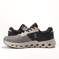 Men’s On Cloudrunner 2 Waterproof Road‑Running Shoe in Zinc/Midnight