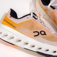 Men's On Running Cloudsurfer Next Running Shoe in Tangerine/Ivory