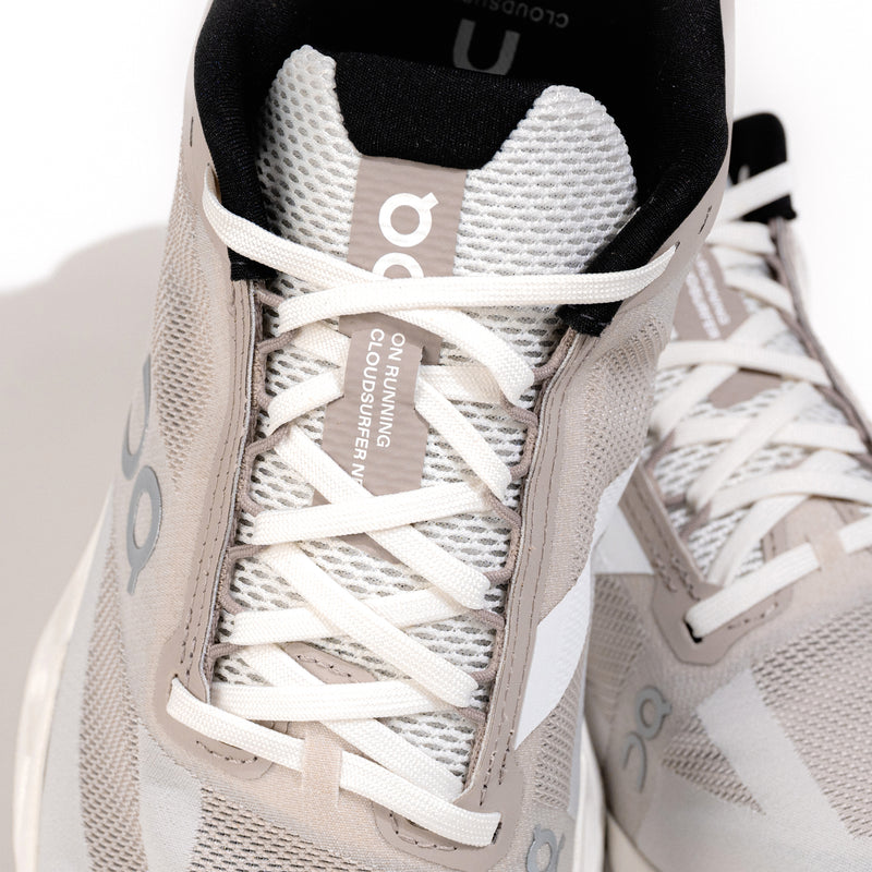 Men's On Running Cloudsurfer Next Running Shoe in Fog/Ivory