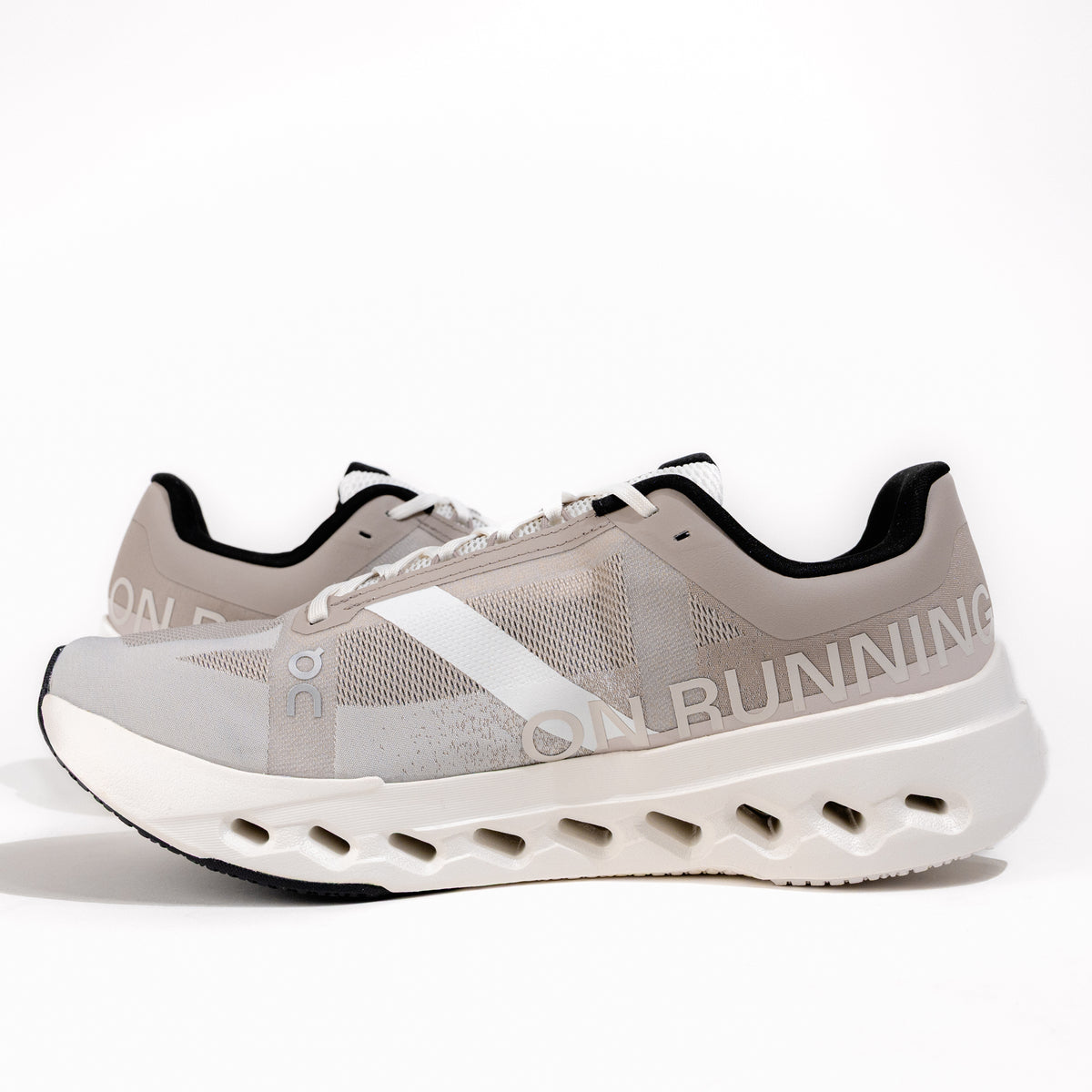 Men's On Running Cloudsurfer Next Running Shoe in Fog/Ivory