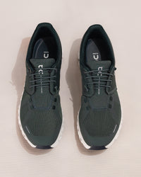 Top-down view showing the wider step-in design and speed-lacing system.