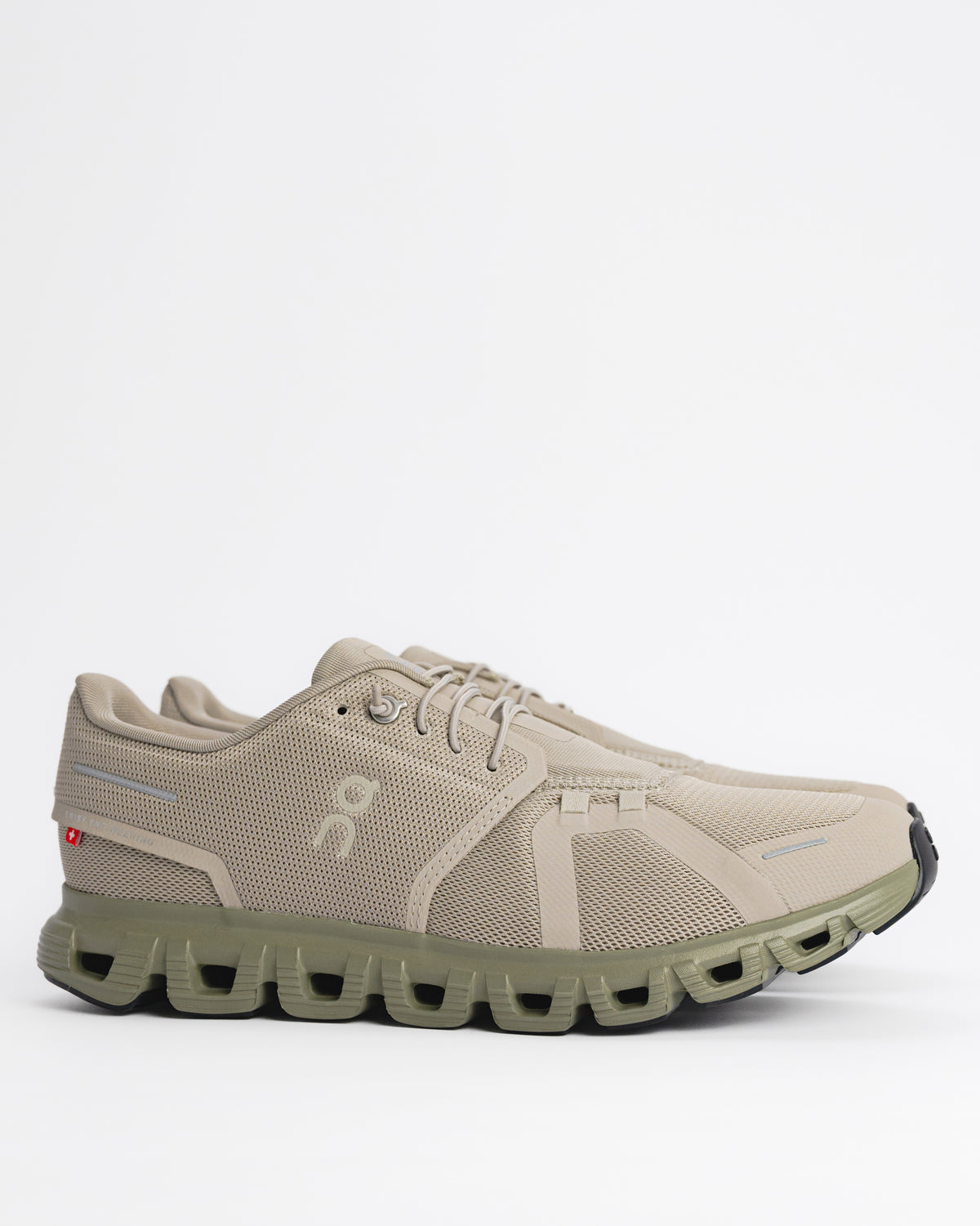 Men's On Cloud 6 Sneaker in Brume/Olive - 3MF10075234