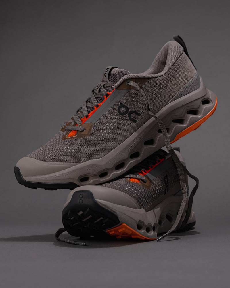 Men's On Cloudsurfer Trail 2 in Eclipse/Cinder – Plush Cushioning Trail Running Shoe