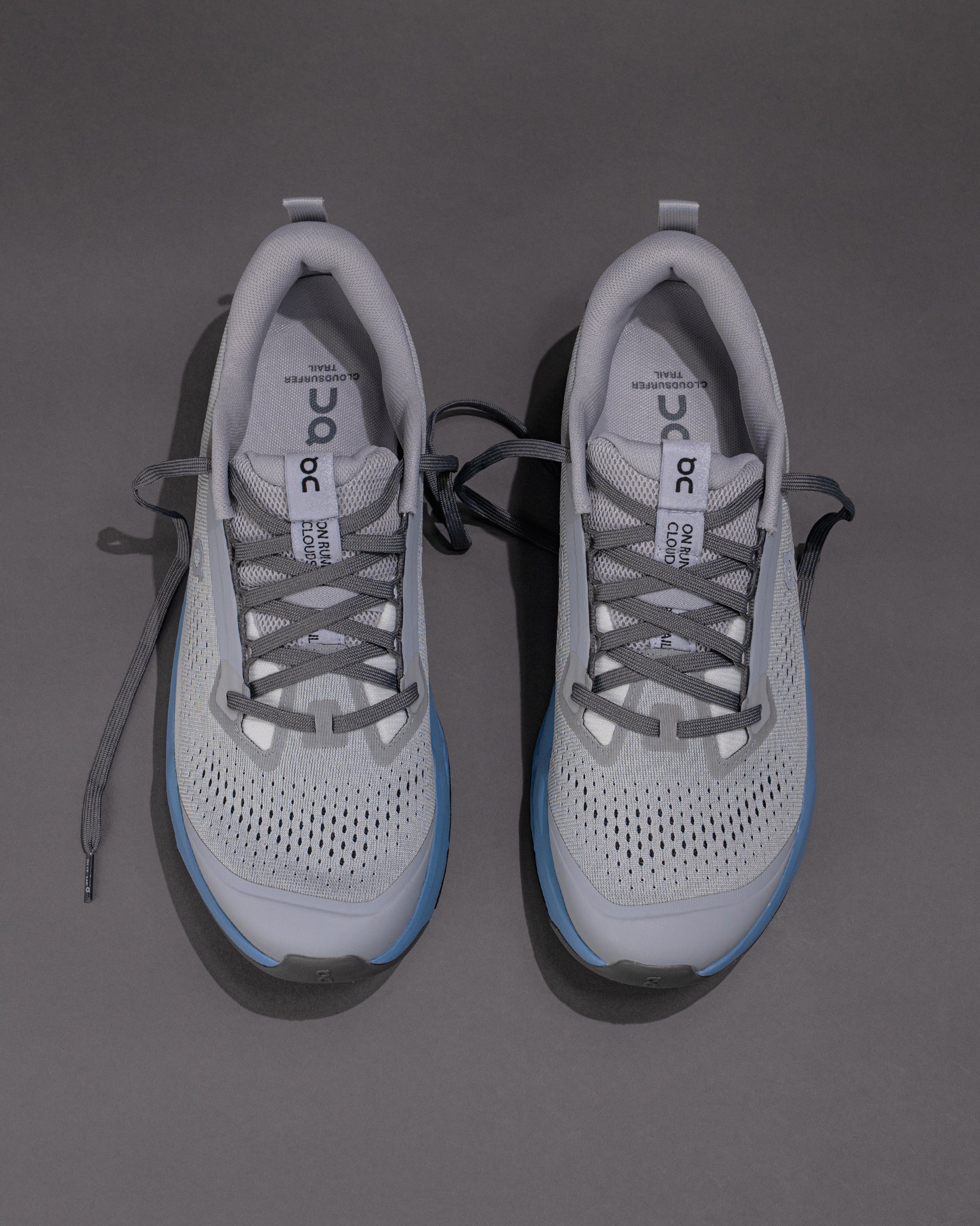Men's On Cloudsurfer Trail 2 in Rock/Niagara Cushioned Trail