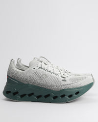Men’s On Cloudsurfer Max Neutral Running Shoe in Iceberg / Olive&nbsp;