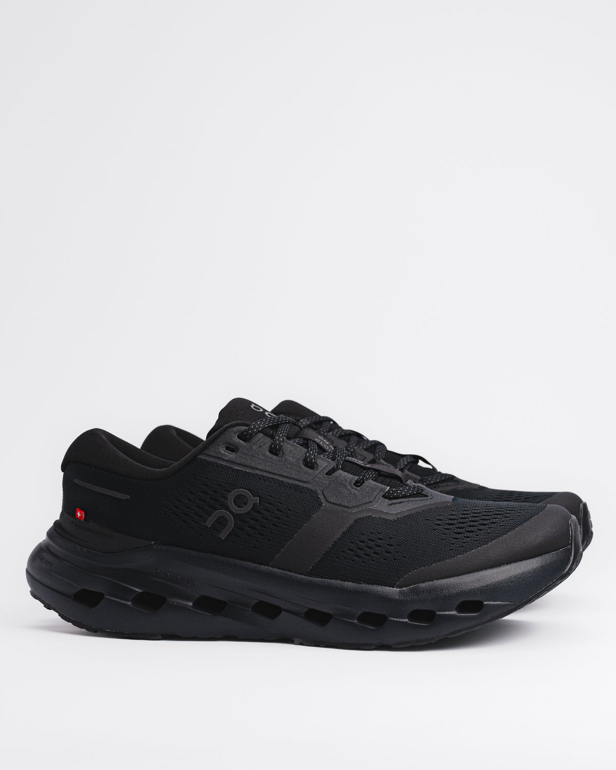 Men’s On Cloudrunner 3 – Stable Cushioned Road Running Shoe in All Black