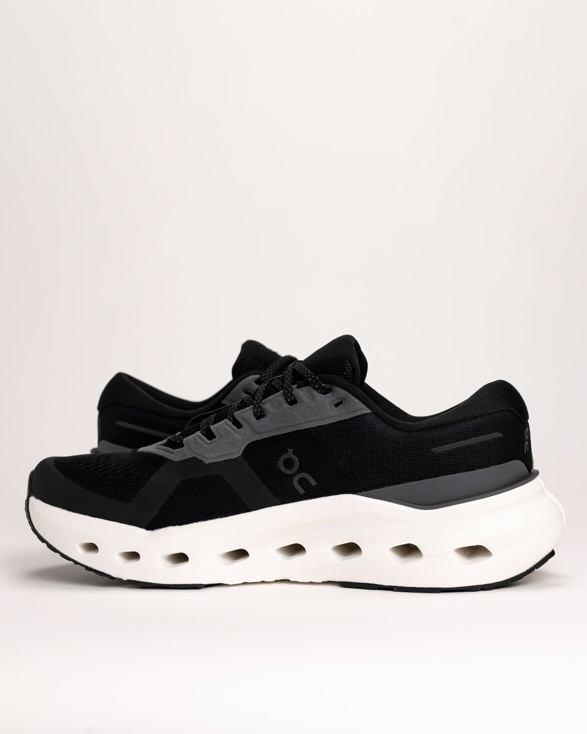 Men’s On Cloudrunner 3 – Stable Cushioned Road Running Shoe in Black / Ivory

The On Cloudrunner 3 is designed for runners who want a stable, supportive ride without sacrificing comfort. This updated version features a wider base and reinforced heel clip to enhance balance and control, making it a reliable choice for everyday road running.