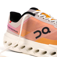 Women's On Running Cloudsurfer Next Running Shoe in Tangerine/Ivory