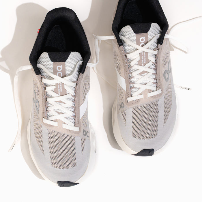 Women's On Running Cloudsurfer Next Running Shoe in Fog/Ivory