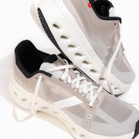 Women's On Running Cloudsurfer Next Running Shoe in Fog/Ivory