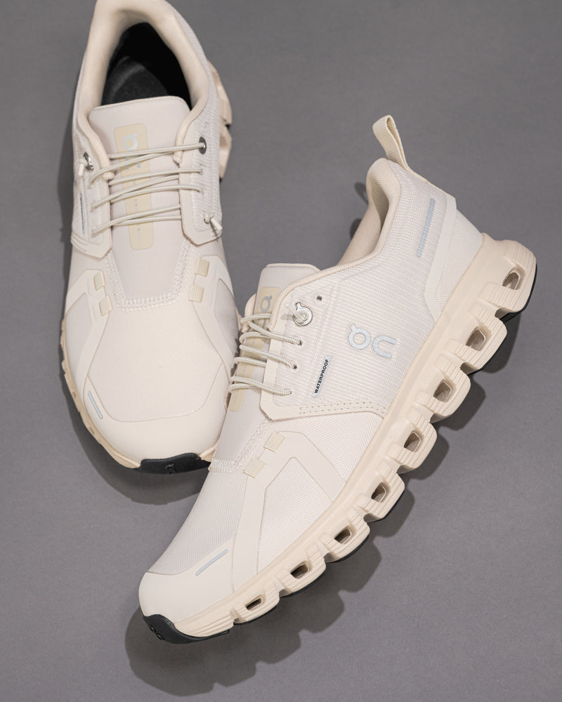 On Cloud 6 Waterproof Women’s Shoe in Pearl / Cream – All Day Rain-Ready Comfort