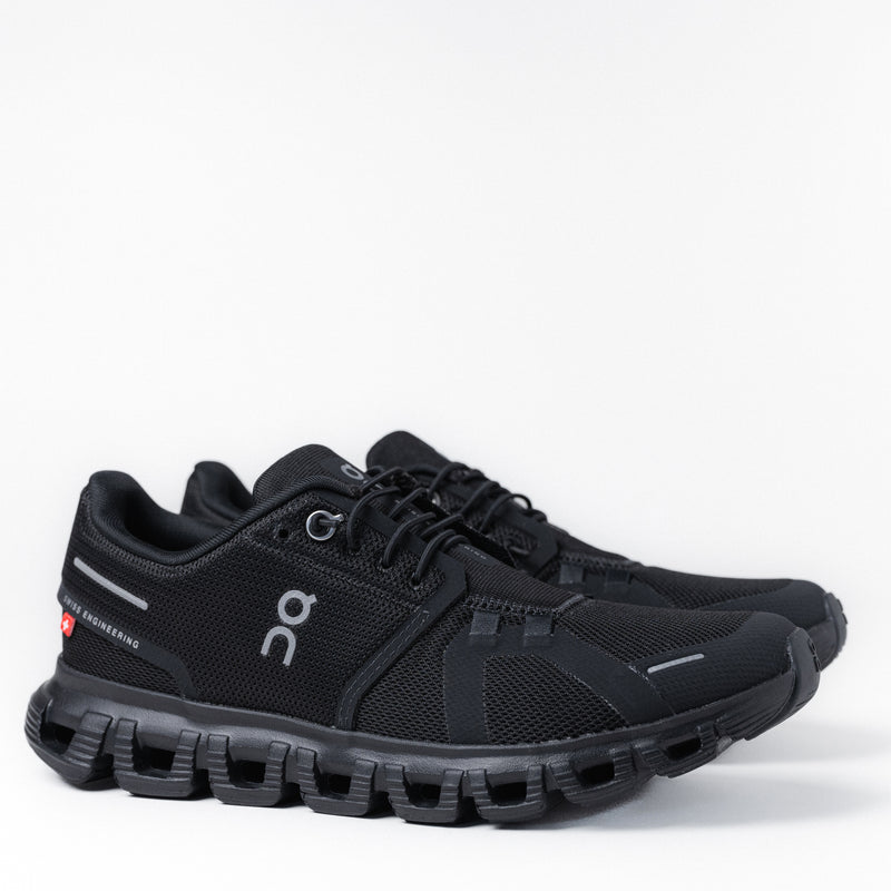 Women's On Running Cloud 6 step-in sneaker in Black