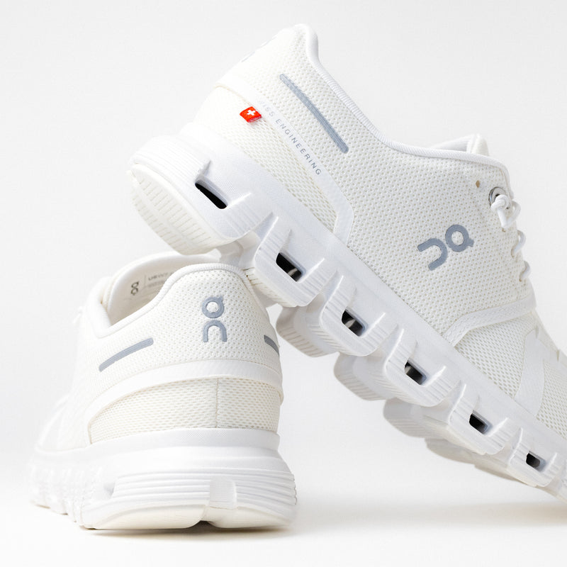 Women's On Running Cloud 6 step-in sneaker in White