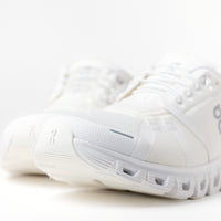 Women's On Running Cloud 6 step-in sneaker in White