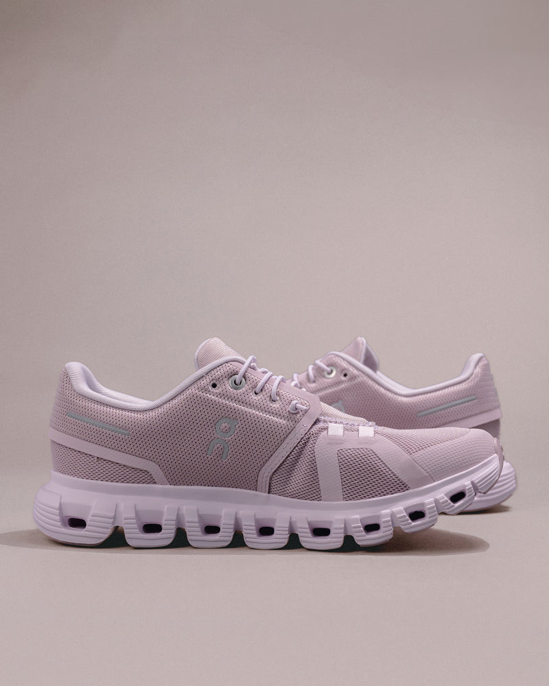Women’s On Cloud 6 Shoe in Mauve / Orchid / Purple - Lightweight everyday sneaker