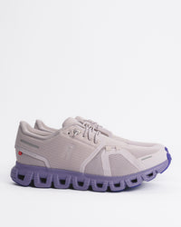 Women's On Running Cloud 6 – Ultra-Lightweight Speed-Lace Everyday Lifestyle Sneaker - Ether / Tyrian