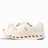 Women's On Running Cloudsurfer 2 Running Shoe in Ivory/Ivory