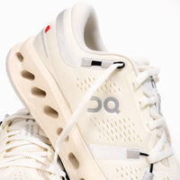 Women's On Running Cloudsurfer 2 Running Shoe in Ivory/Ivory