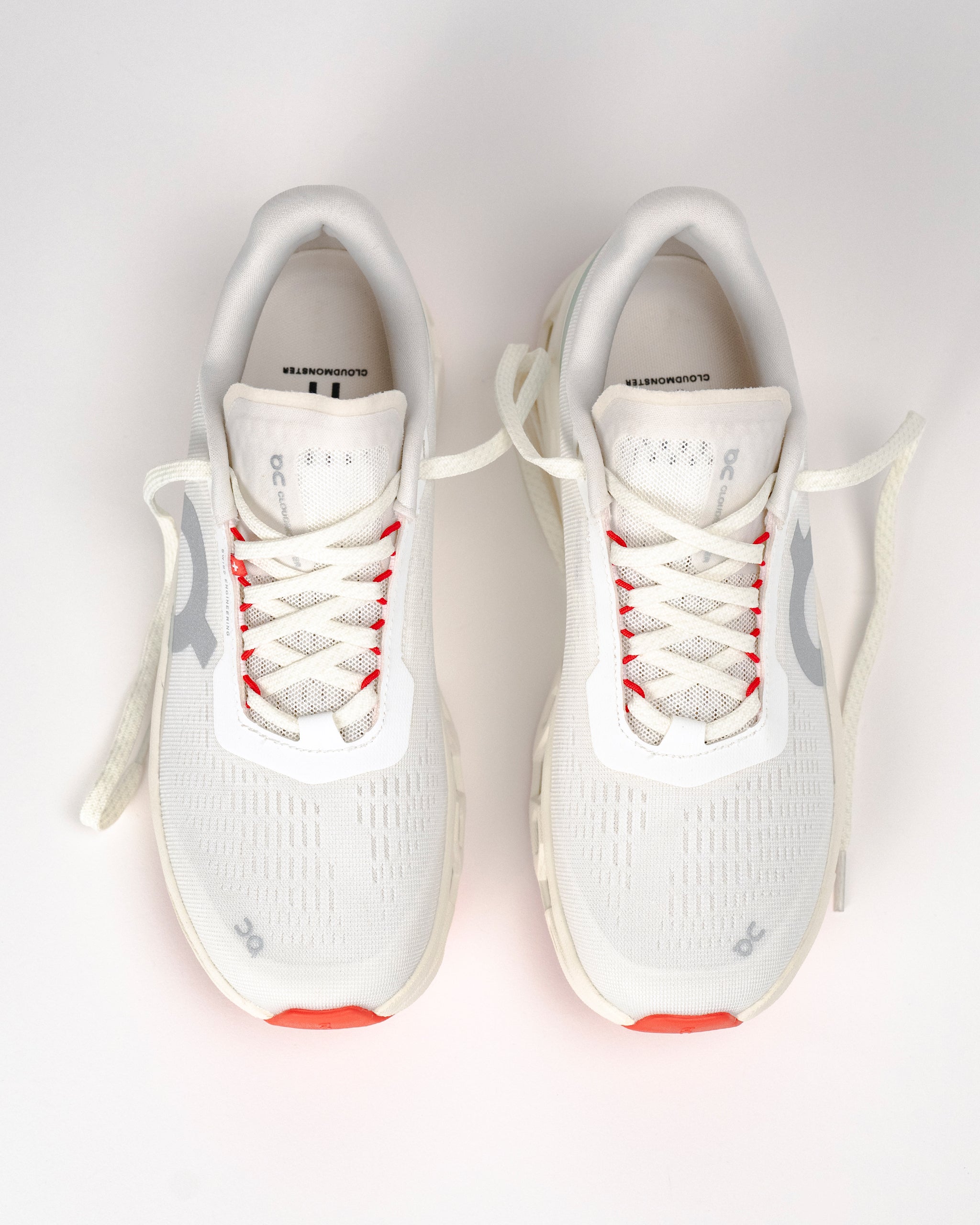 On Cloudmonster 1 Women's – Max‑Cushioned Running Shoe Ivory/Creek