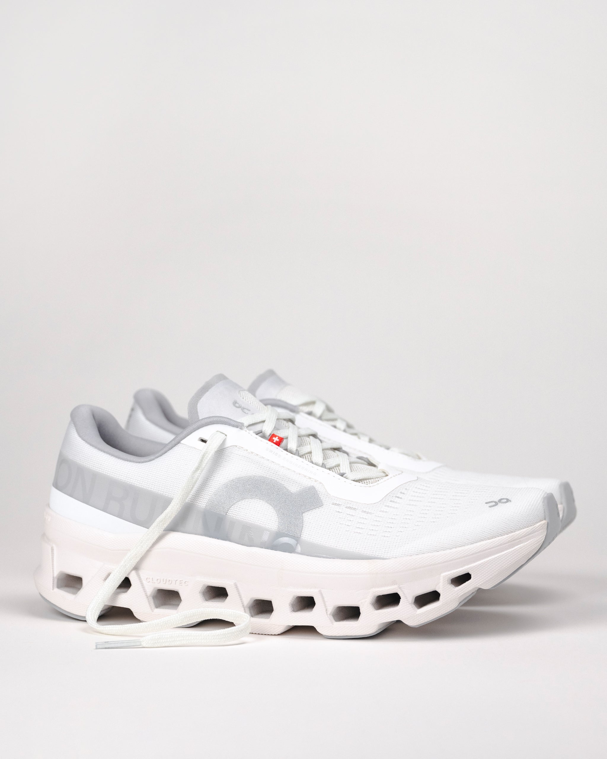 On Cloudmonster 1 Women's – Max‑Cushioned Running Shoe All White