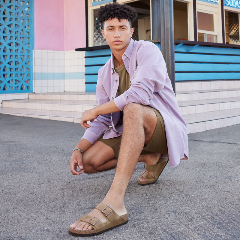 Birkenstock Arizona Soft Footbed – Tobacco Oiled Leather Plaza